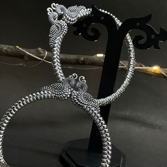 Artificial Silver Bracelet with Star Charms