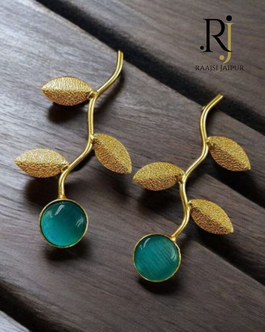 Handcrafted Gold-Plated Earrings | Elegant & Unique Jewelry for Girls